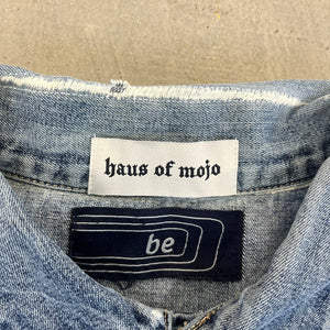 F- HOM AC/DC Nirvana Reworked Custom Denim Jacket
