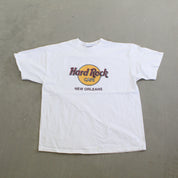 F- Vintage Hard Rock Cafe New Orleans Logo Tee