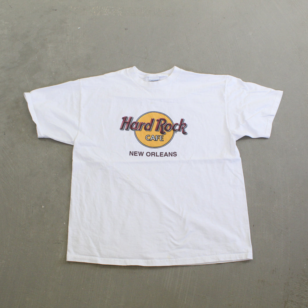 F- Vintage Hard Rock Cafe New Orleans Logo Tee