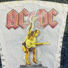 Load image into Gallery viewer, F- HOM AC/DC Nirvana Reworked Custom Denim Jacket
