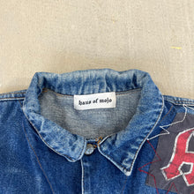 Load image into Gallery viewer, F- HOM AC/DC Blow Up Your Video Reworked Custom Denim Jacket

