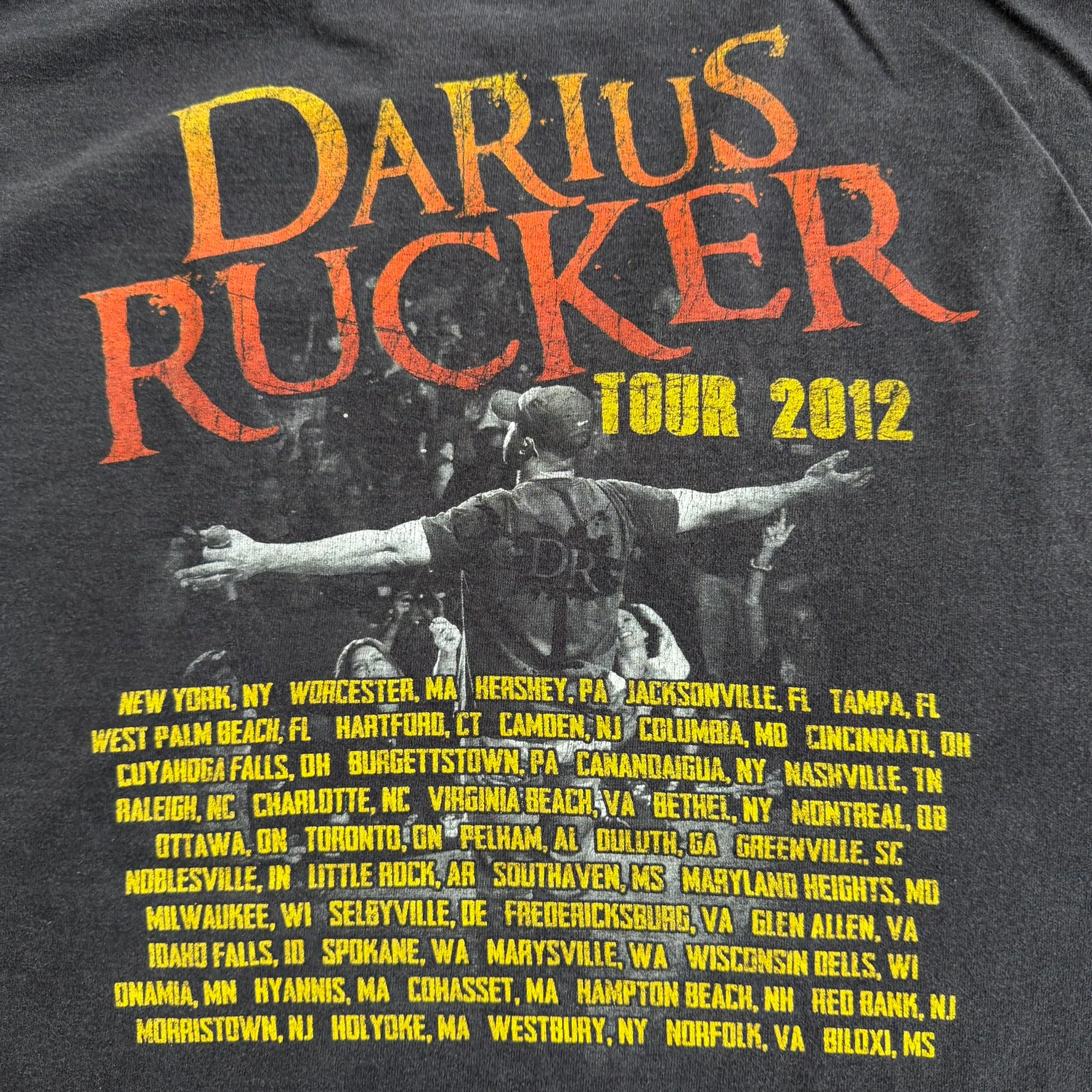 J- Vintage '12 Darius Rucker Picture Tee - XL