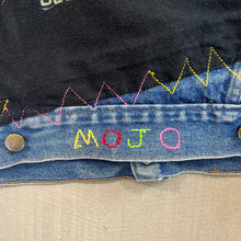 Load image into Gallery viewer, F- HOM AC/DC Blow Up Your Video Reworked Custom Denim Jacket
