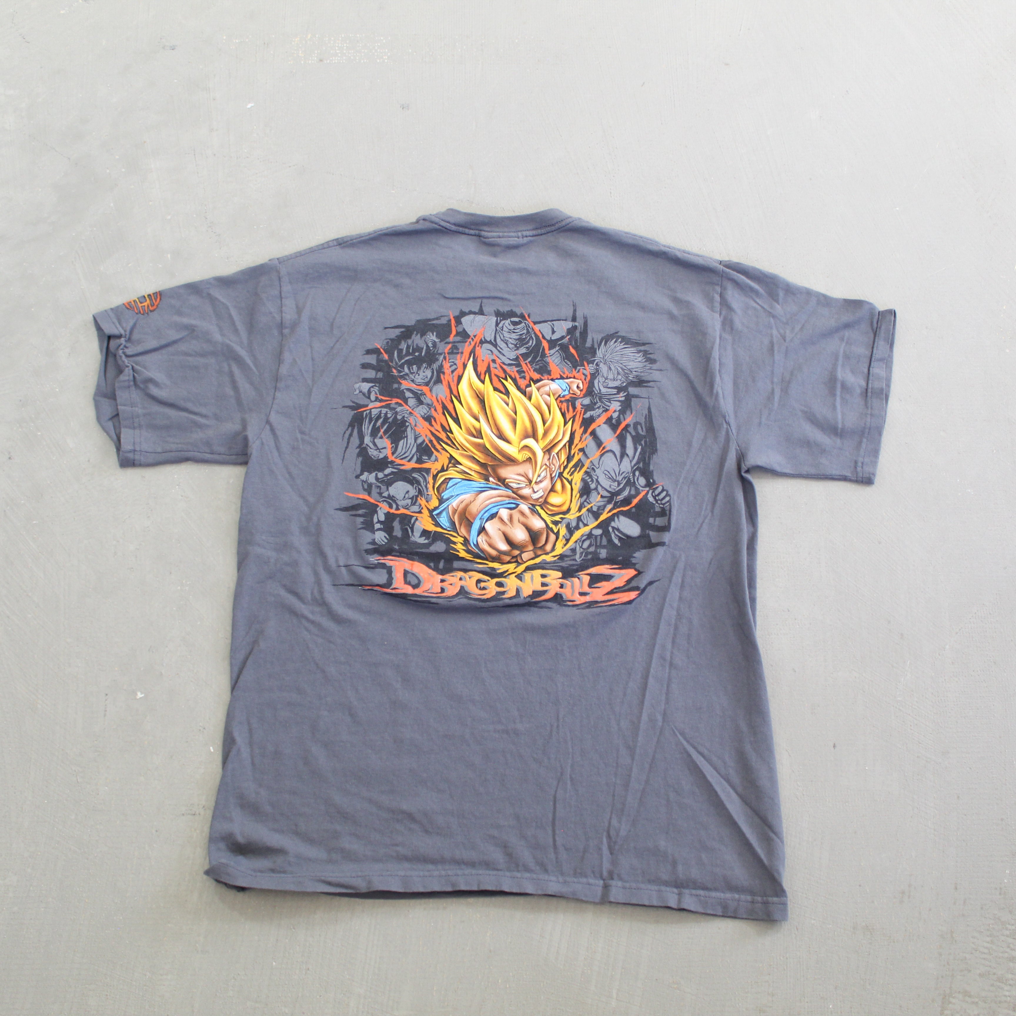 F- Vintage Y2K Dragon Ball Z Goku Graphic Tee