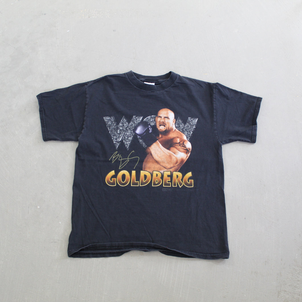 F- Vintage WCW Bill Goldberg Picture & Signature Tee