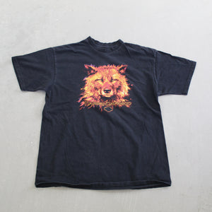 F- Vintage 2000 Harley Davidson Phoenix Arizona Fire Wolf Tee