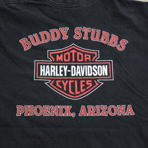 F- Vintage 2000 Harley Davidson Phoenix Arizona Fire Wolf Tee