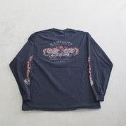 F- 2010 Harley Davidson Kamloops BC Canada Long Sleeve Tee