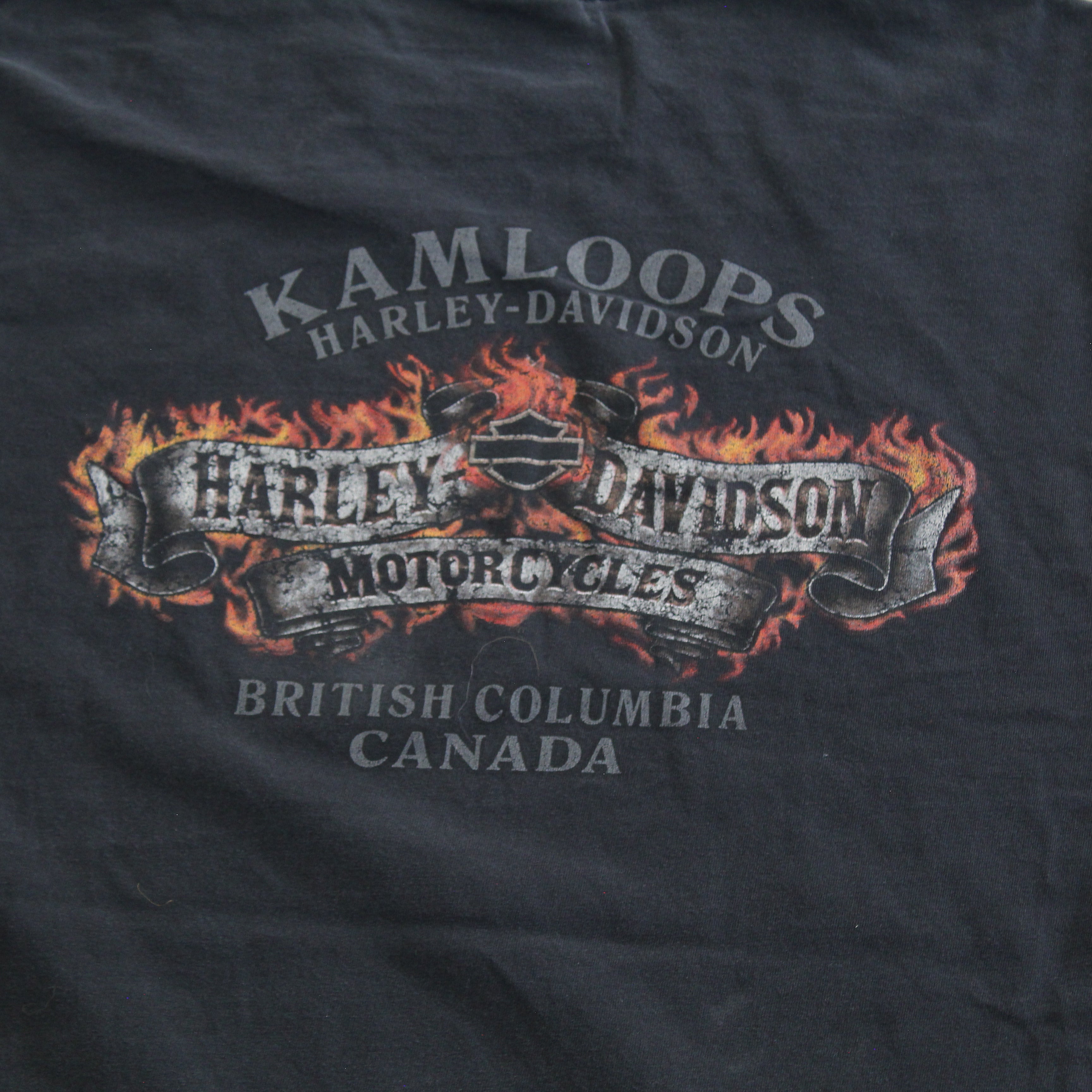 F- 2010 Harley Davidson Kamloops BC Canada Long Sleeve Tee