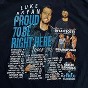 J- '21 Luke Bryan Proud To Be Right Here Tour Picture Tee - XL