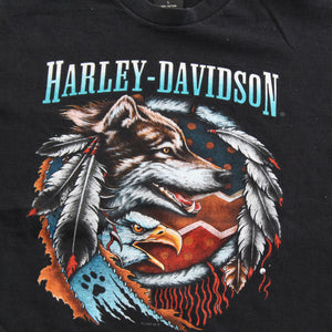 F- Vintage 1996 Harley Davidson Ann Arbor, MI Single Stitch Tee