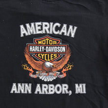 Load image into Gallery viewer, F- Vintage 1996 Harley Davidson Ann Arbor, MI Single Stitch Tee

