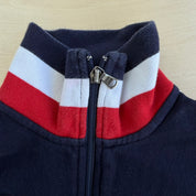 J- Vintage '10 Ralph Lauren Polo Club Embroidered Logo Zip Up Track Jacket - S