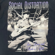 F- Vintage '05 Social Distortion Sex Love & Rock N Roll Picture Tour Tee