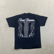 F- Vintage '05 Social Distortion Sex Love & Rock N Roll Picture Tour Tee