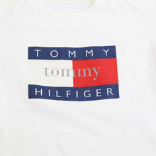 Load image into Gallery viewer, F- Vintage Tommy Hilfiger Logo &amp; Text Tee
