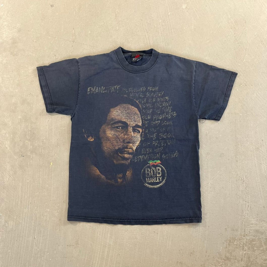 F- Vintage Zion Rootswear Bob Marley Picture Tee