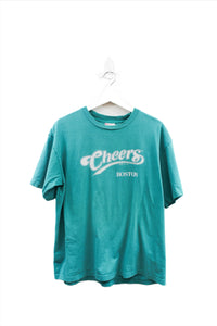 Z - Vintage Cheers Boston Script Softee Tag Tee