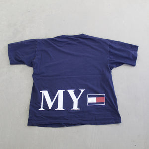 F- Vintage Tommy Hilfiger Real American Text Tee
