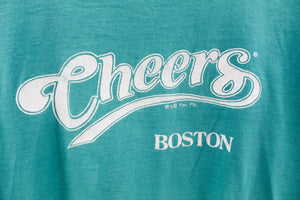 Z - Vintage Cheers Boston Script Softee Tag Tee