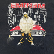 F- Vintage '00 Eminem Text & Car Picture Tee