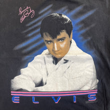 Load image into Gallery viewer, F- Vintage Elvis Presley Picture &amp; Signature Single Stitch Tee
