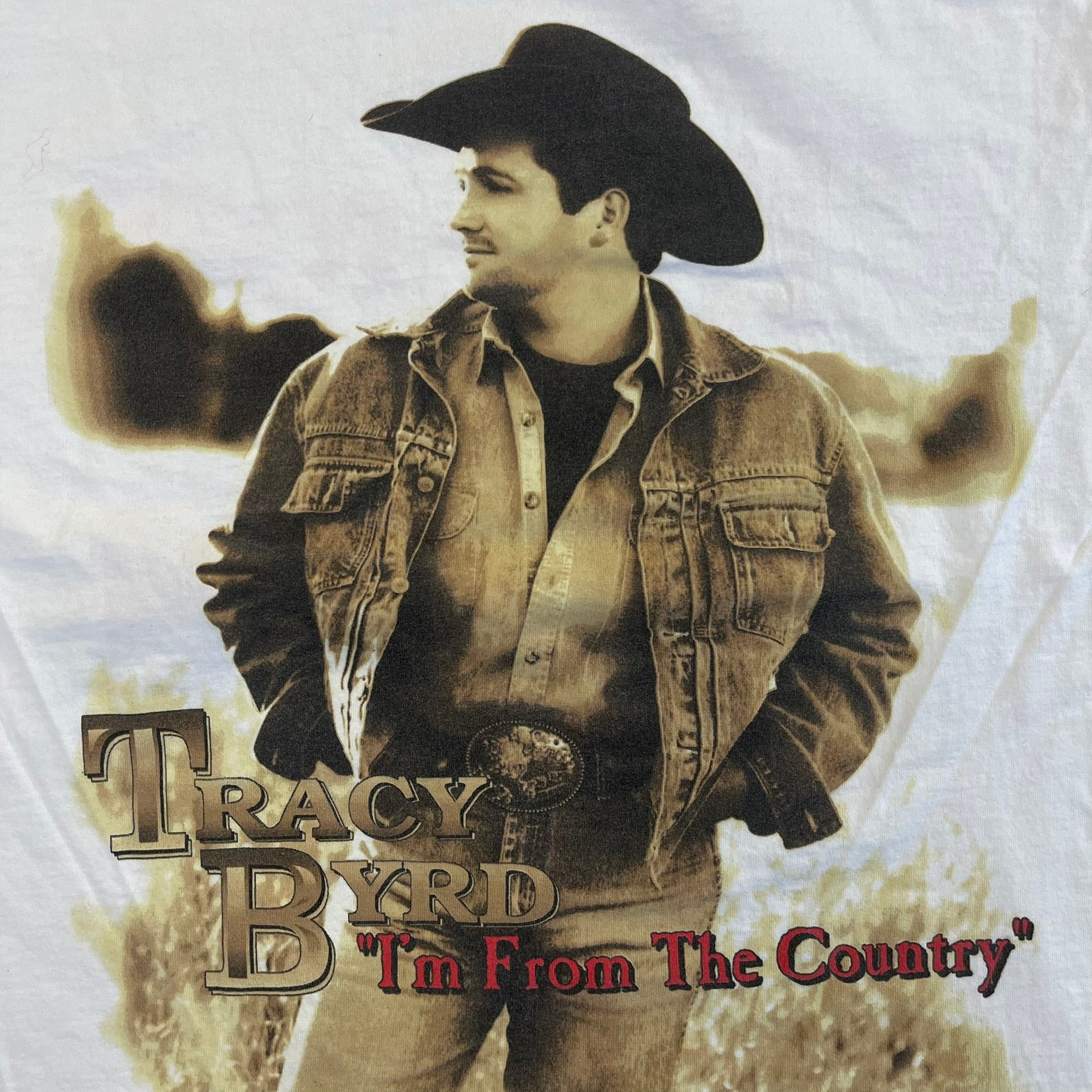 F- Vintage '99 Tracy Byrd Im From The Country Tour Tee