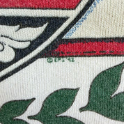 J- Vintage '92 Lake Placid Deer Graphic Made In USA Crewneck - L