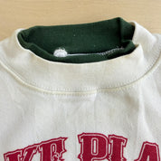 J- Vintage '92 Lake Placid Deer Graphic Made In USA Crewneck - L