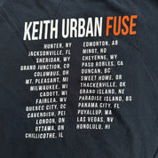 J- '13 Keith Urban Fuse Tour Picture Graphic Tee - L