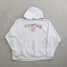 Load image into Gallery viewer, F- Vintage 00s Champion Stanford University Text Reverse Weave Hoodie
