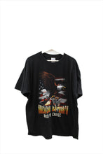 Load image into Gallery viewer, Z - Vintage American By Birth Biker By Choice Eagle &amp; Motorcyle Tee

