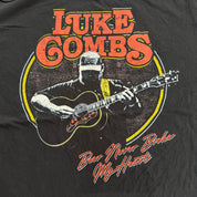 J- '19 Luke Combs Beer Never Broke My Heart Tour Graphic Tee - L