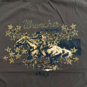 J- Vintage Wrancher By Wrangler Cowboy Graphic Tee - L