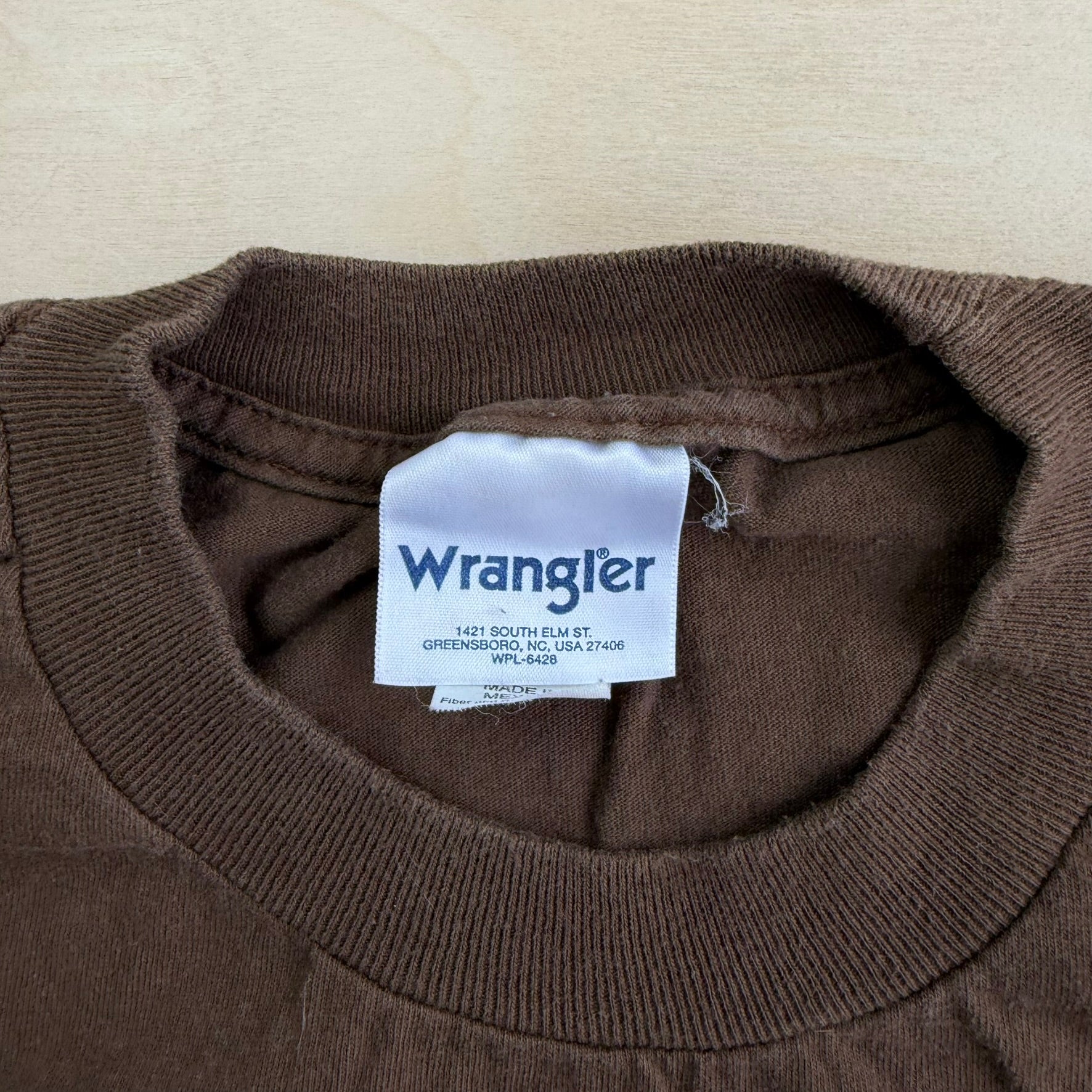 J- Vintage Wrancher By Wrangler Cowboy Graphic Tee - L