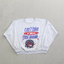 Load image into Gallery viewer, F- Vintage &#39;94 Raptors NBA Can&#39;t Fake The Fast Break &amp; Old Logo Crewneck
