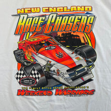 Load image into Gallery viewer, F-  Vintage &#39;04 New England Race Chasers Car Graphic Tee
