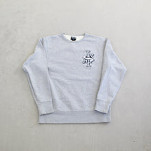 Load image into Gallery viewer, F- Vintage Stussy Simple Logo Embroidered Crewneck
