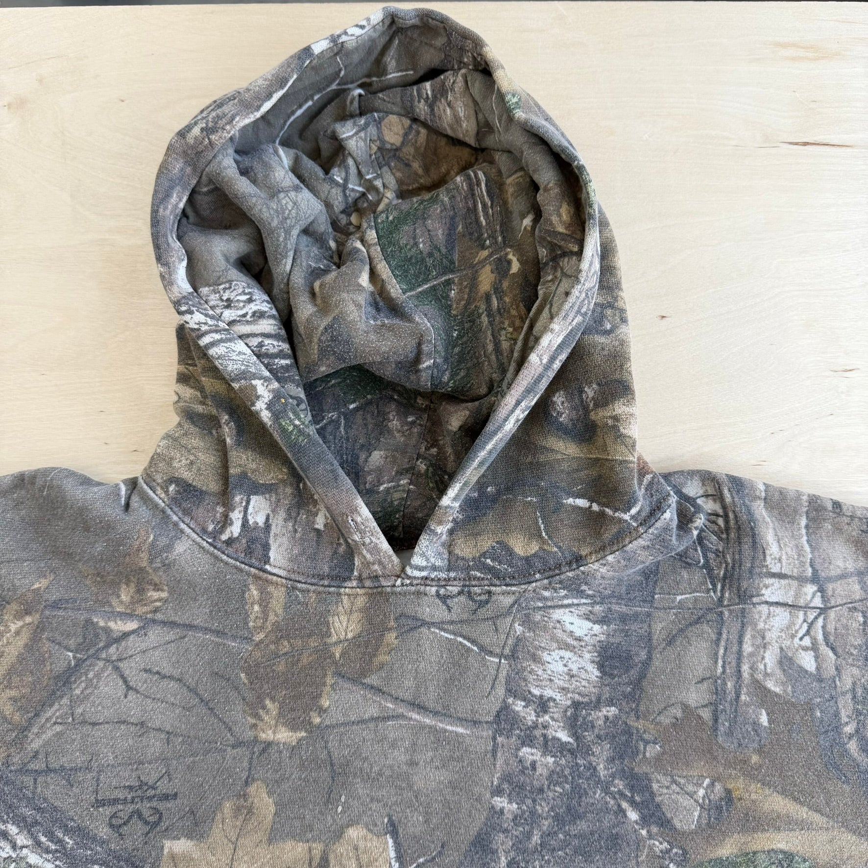 J- Vintage Real Tree Camo Xtra Print Hoodie - L