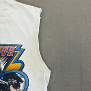 F-  Vintage Nascar Dale Earnhardt The Intimidator Cut Off Sleeve Tee