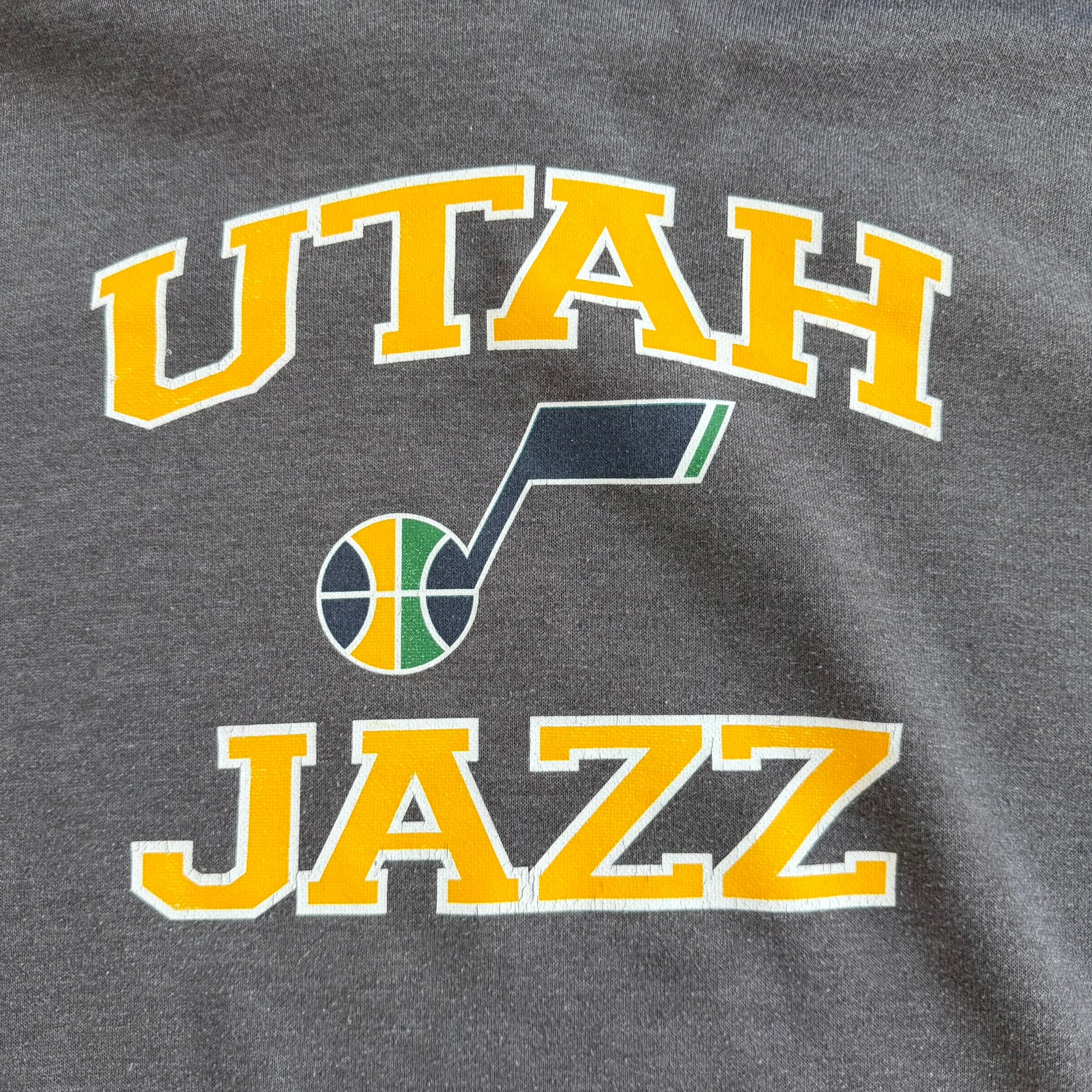 J- Utah Jazz NBA Logo Hoodie - 2XL