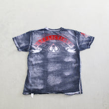 Load image into Gallery viewer, F- Vintage Affliction American Customs Graphic Stone Wash Tee
