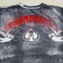 Load image into Gallery viewer, F- Vintage Affliction American Customs Graphic Stone Wash Tee
