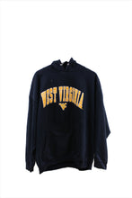 Load image into Gallery viewer, Z - Vintage West Virginia University Embroidered Script Hoodie

