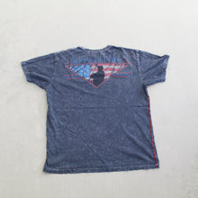 Load image into Gallery viewer, F- Vintage Affliction Freedom Defender Graphic Stone Wash Tee
