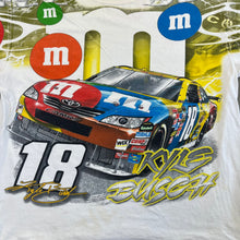 Load image into Gallery viewer, F- &#39;08 Nascar Chase Authentic Kyle Busch M&amp;M Car Jumbo Print Tee
