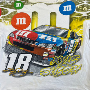F- '08 Nascar Chase Authentic Kyle Busch M&M Car Jumbo Print Tee