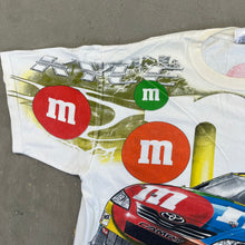Load image into Gallery viewer, F- &#39;08 Nascar Chase Authentic Kyle Busch M&amp;M Car Jumbo Print Tee
