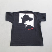 F- Vintage Marlboro Cowboy Silhouette & Logo Pocket Single Stitch Tee