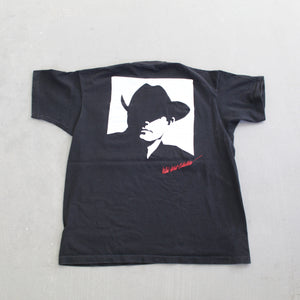 F- Vintage Marlboro Cowboy Silhouette & Logo Pocket Single Stitch Tee